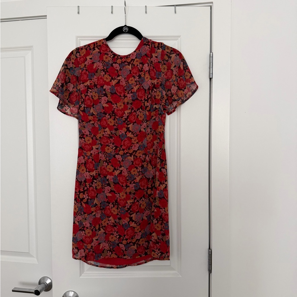 House of Harlow 1960 x Revolve Red Floral Mini Dress